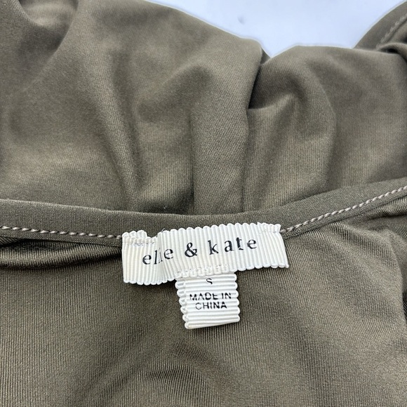 ellie & Kate Bodysuit olive green in color and size s a very soft fabric - Picture 4 of 4